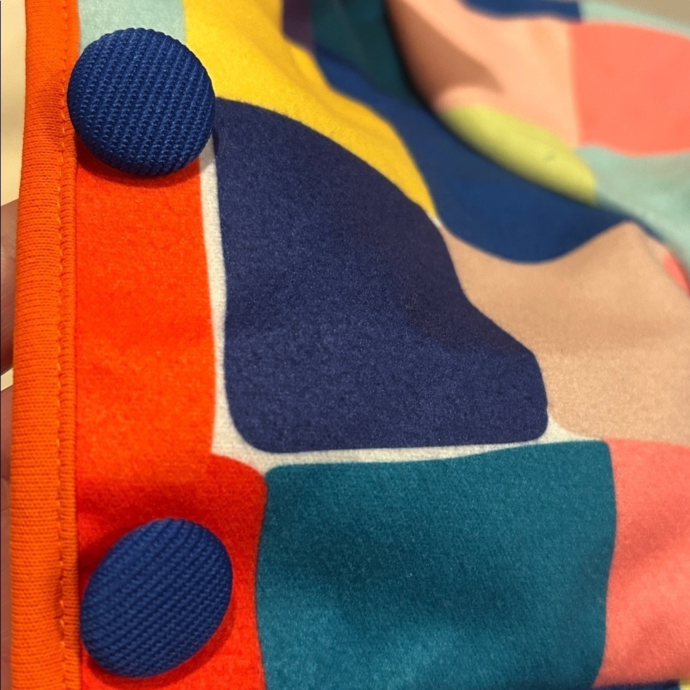 Mini BERNI Color Block Coat Childs size 3 to 4 years - Picture 10 of 13